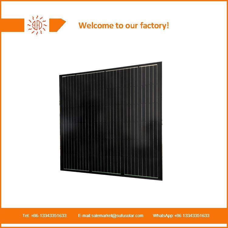 Panouri solare toate negre